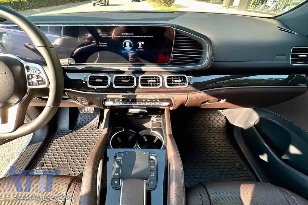 Mochete din cauciuc Gumarny Zubri potrivite pentru Mercedes GLE W167, GLS X167 după 2019, set de 4 piese, culoare neagră-image-6254649