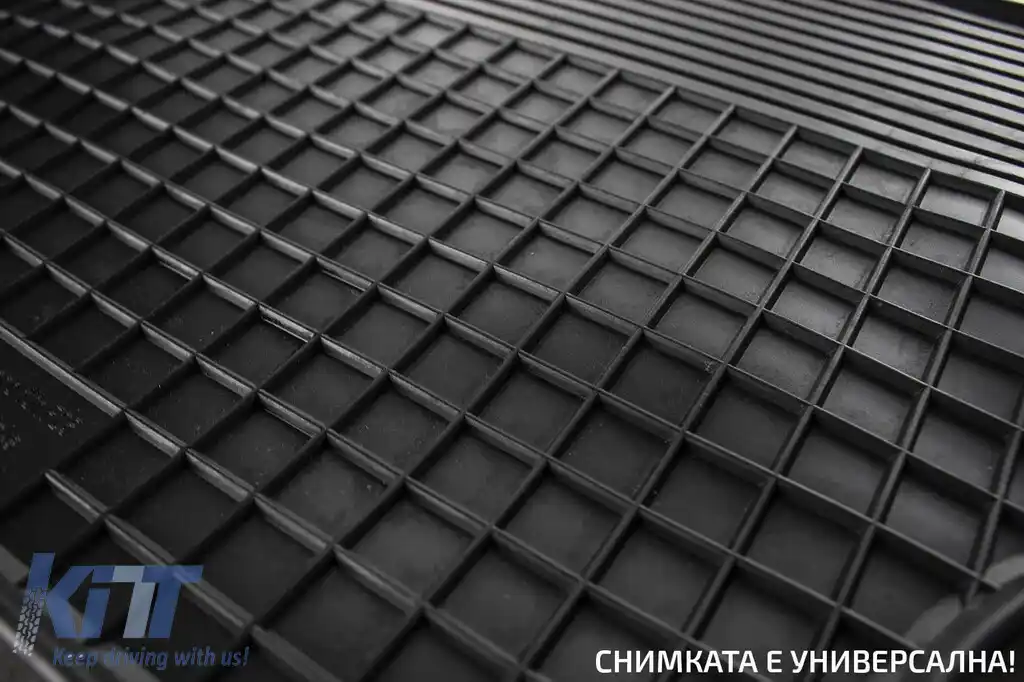 Mochete din cauciuc Gumarny Zubri potrivite pentru Fiat Panda Van după 2012, set de 4 piese, culoare neagră-image-6254756