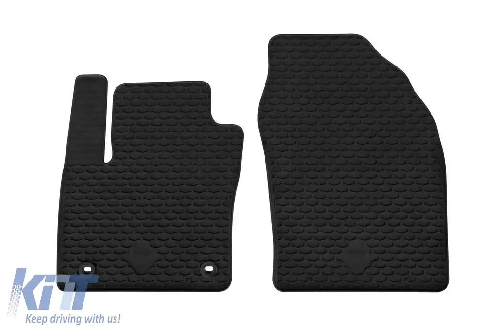 Mochete din cauciuc Gumarny Zubri potrivite pentru Toyota C-HR, Hybrid după 2023, set de 4 piese, culoare neagră-image-6254771