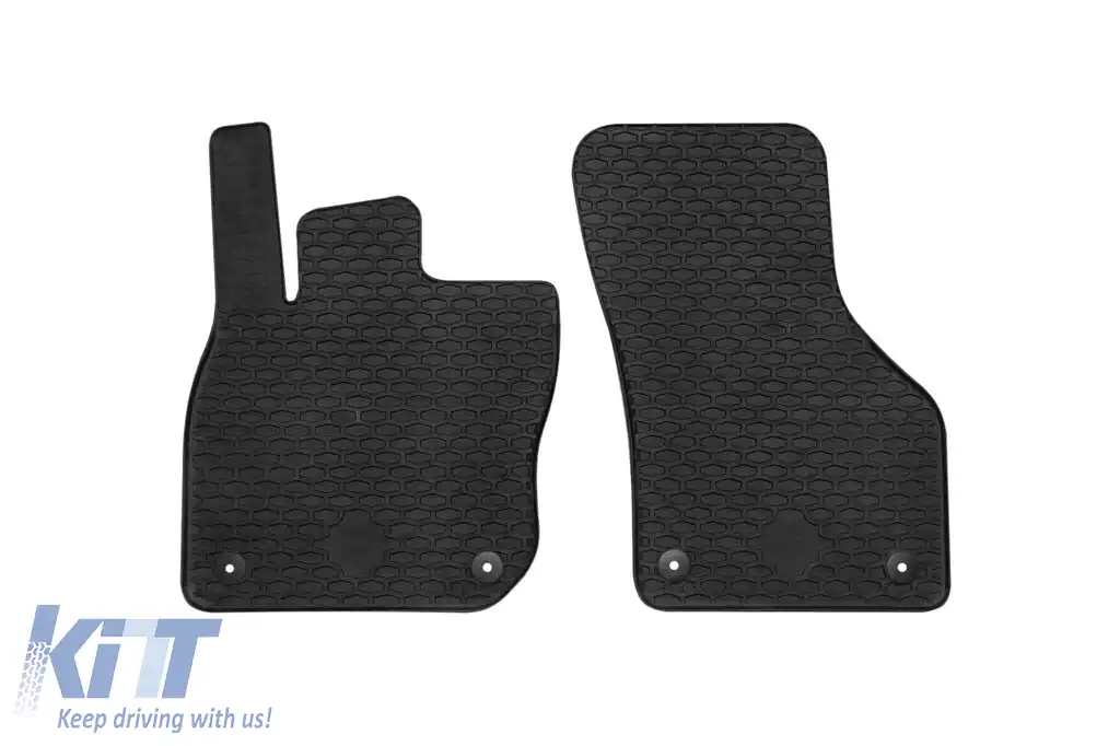 Mochete din cauciuc Gumarny Zubri potrivite pentru Skoda Superb după 2024, Volkswagen Passat B9 break după 2023, set de 4 piese, culoare neagră-image-6254777