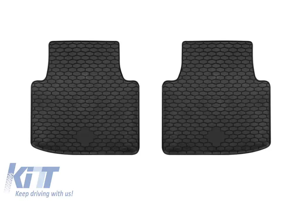 Mochete din cauciuc Gumarny Zubri potrivite pentru Skoda Superb după 2024, Volkswagen Passat B9 break după 2023, set de 4 piese, culoare neagră-image-6254778