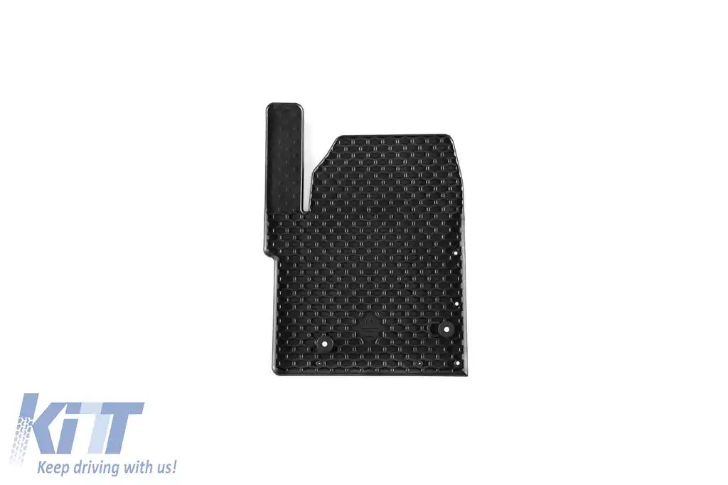 Mochete din cauciuc Gumarny Zubri potrivite pentru Ford Transit Custom după 2022, Volkswagen T7 Transporter după 2024, set de 3 piese, culoare neagră-image-6254804