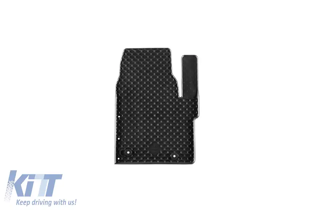 Mochete din cauciuc Gumarny Zubri potrivite pentru Ford Transit Custom după 2022, Volkswagen T7 Transporter după 2024, set de 3 piese, culoare neagră-image-6254805