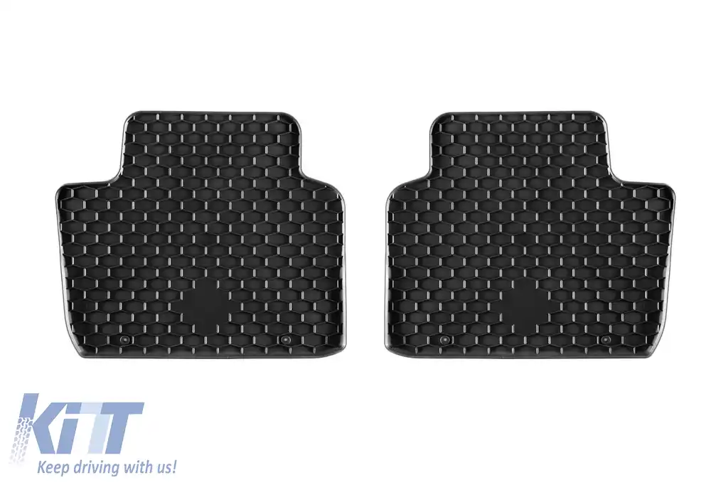 Mochete din cauciuc Gumarny Zubri potrivite pentru Peugeot 5008, Hybrid după 2024, set de 4 piese, culoare neagră-image-6254843