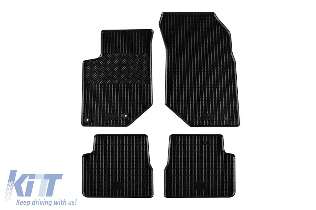 Mochete din cauciuc specifice de la Rigum potrivite pentru Opel Corsa F, Peugeot 208 după 2019, Opel Mokka după 2021, potrivite pentru benzină, motorină și hibrid, set de 4 piese, culoare neagră