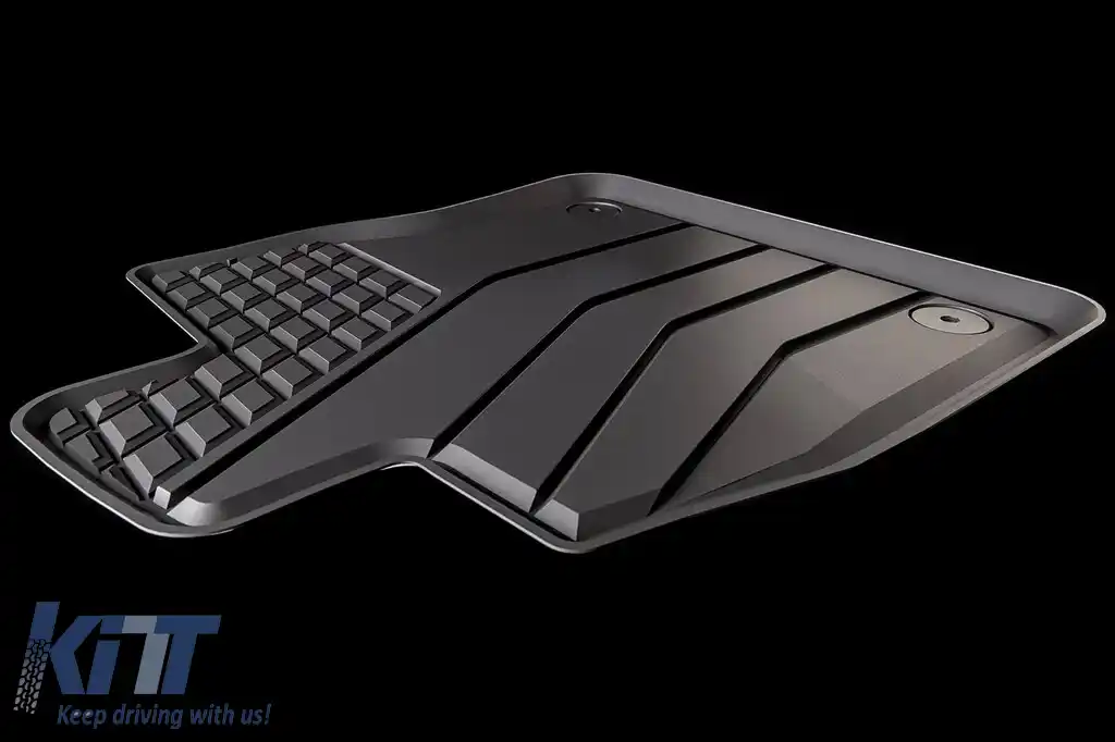 Mochete din cauciuc specifice de la SPARTline potrivite pentru Audi Q2, Volkswagen T-Roc, Skoda Karoq, Seat Ateca după 2017, set de 4 piese, culoare neagră-image-6232907