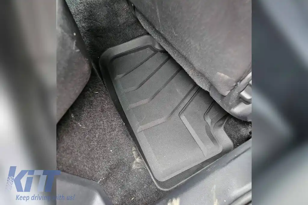 Mochete din cauciuc specifice de la SPARTline potrivite pentru Audi A1, Seat Ibiza, Arona, Volkswagen Polo după 2017, Skoda Fabia după 2021, set de 4 piese, culoare neagră-image-6232922
