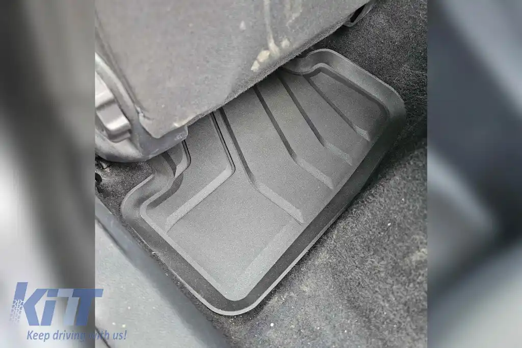 Mochete din cauciuc specifice de la SPARTline potrivite pentru Audi A1, Seat Ibiza, Arona, Volkswagen Polo după 2017, Skoda Fabia după 2021, set de 4 piese, culoare neagră-image-6232923