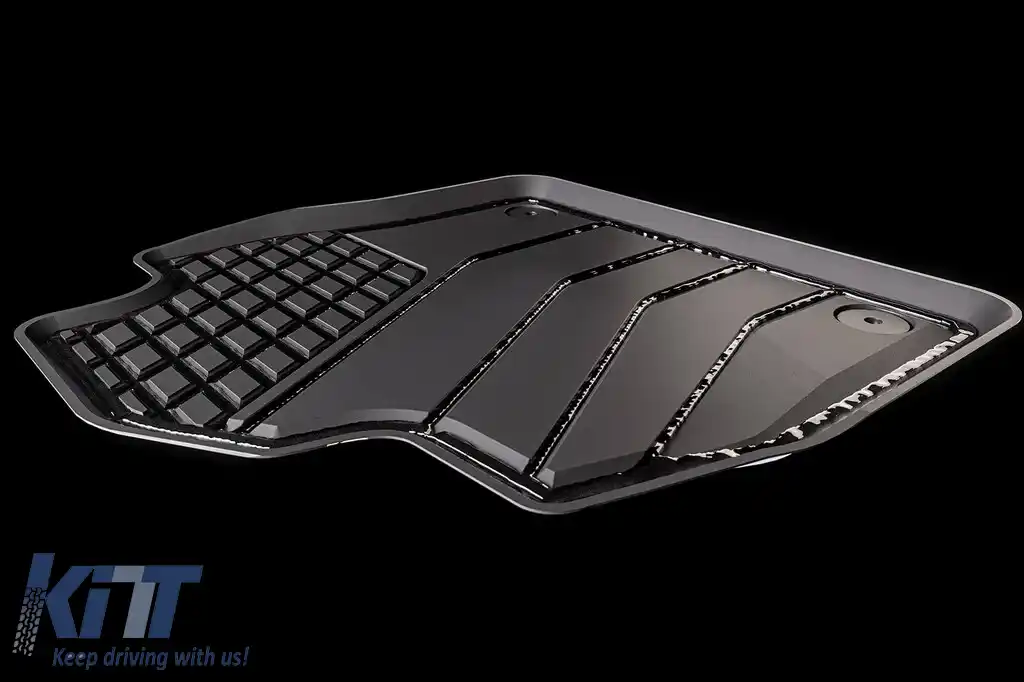 Mochete din cauciuc specifice de la SPARTline potrivite pentru Audi A1, Seat Ibiza, Arona, Volkswagen Polo după 2017, Skoda Fabia după 2021, set de 4 piese, culoare neagră-image-6232925