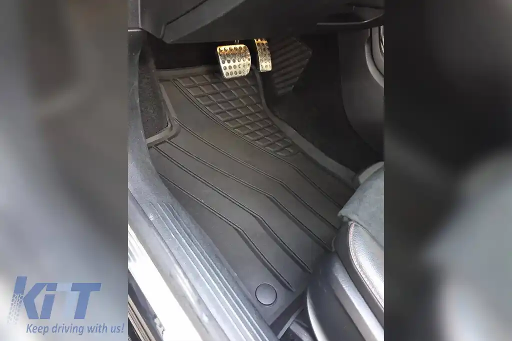 Mochete din cauciuc specifice de la SPARTline potrivite pentru Mercedes A class W177, B class W247, CLA C118 după 2018, set de 4 piese, culoare neagră-image-6233015