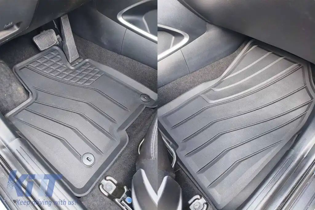 Mochete din cauciuc specifice de la SPARTline potrivite pentru Hyundai Tucson HeV după 2020, set de 4 piese, culoare neagră-image-6233229