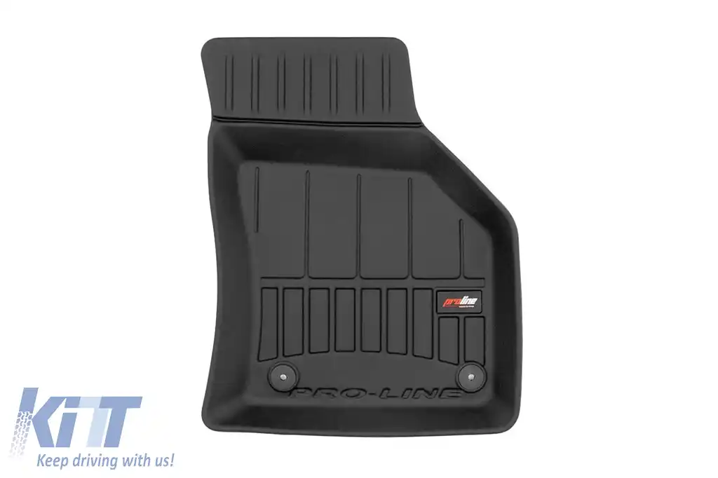 Mochete din cauciuc specifice din seria Frogum 3D ProLine, potrivite pentru Volkswagen Golf VII 2012-2019, T-roc după 2018, Seat Leon după 2012, set de 4 piese, culoare neagră, cu garanție de 24 de lu-image-6220660