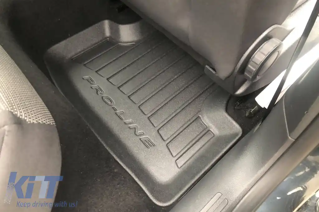 Mochete din cauciuc specifice din seria Frogum 3D ProLine, potrivite pentru Volkswagen Golf VII 2012-2019, T-roc după 2018, Seat Leon după 2012, set de 4 piese, culoare neagră, cu garanție de 24 de lu-image-6220666