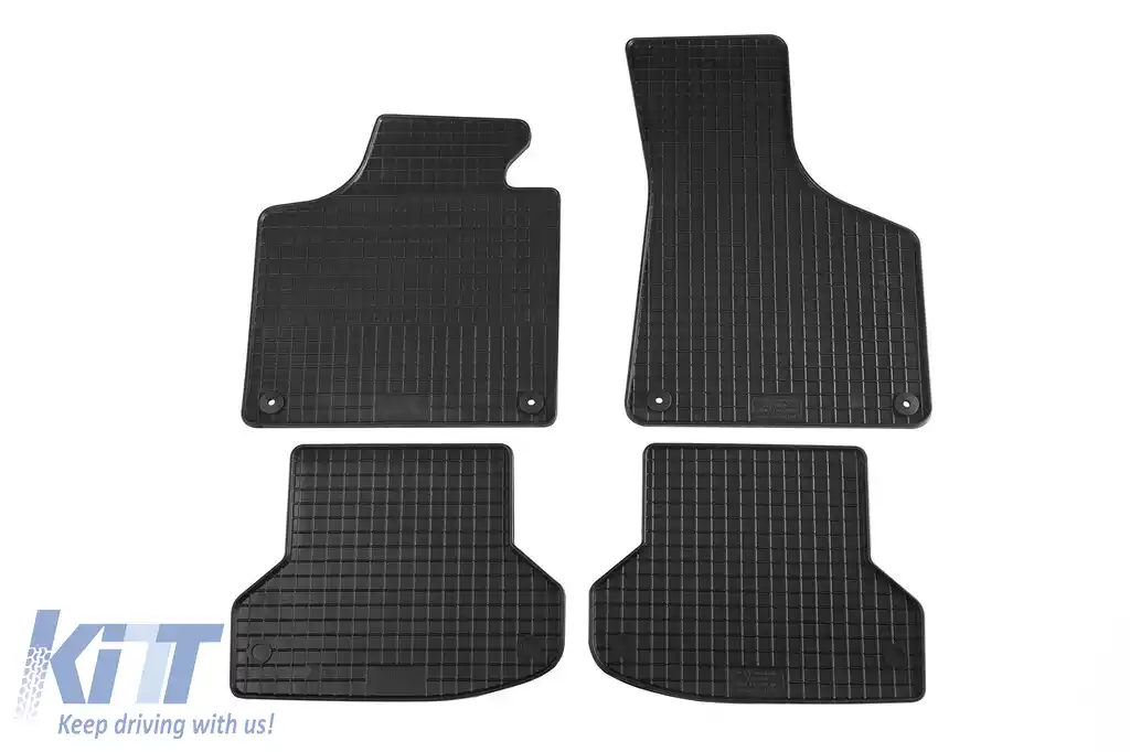 image-56-Mochete din cauciuc specifice, potrivite pentru Audi A3 3 uși, Sportback, S3 2003-2012, A3 Cabriolet 2008-2014, set de 4 piese, culoare neagră