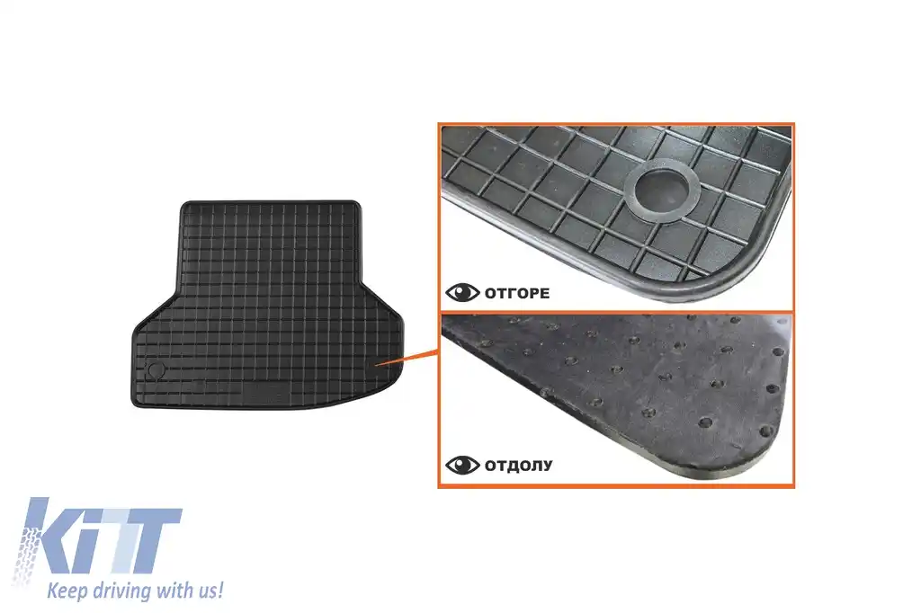 Mochete din cauciuc specifice, potrivite pentru Audi A3 3 uși, Sportback, S3 2003-2012, A3 Cabriolet 2008-2014, set de 4 piese, culoare neagră-image-6212899