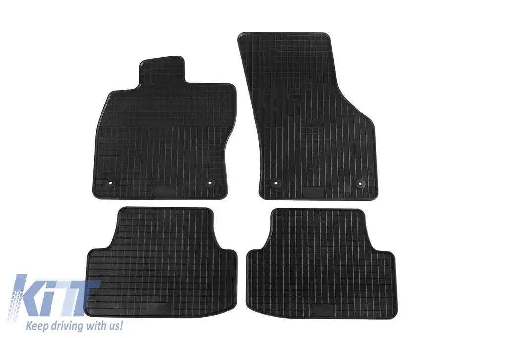 Mochete din cauciuc specifice, potrivite pentru Audi A3 2012-2020, A3 Cabriolet după 2014, set de 4 piese, culoare neagră-image-6212906