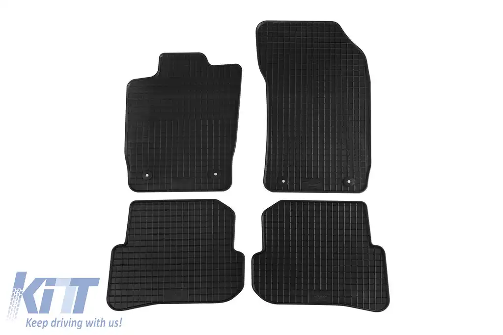 image-59-Mochete din cauciuc specifice, potrivite pentru Audi A1 2010-2018, set de 4 piese, culoare neagră