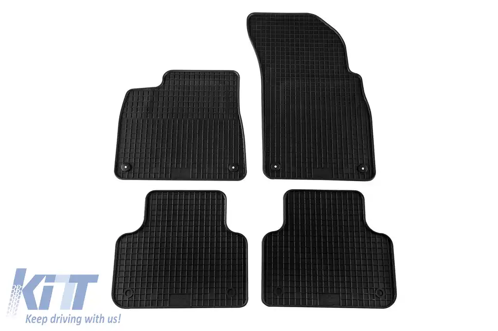 Mochete din cauciuc specifice, potrivite pentru Audi Q7 după 2015, Q8 după 2018, set de 4 piese, culoare neagră-image-6212964