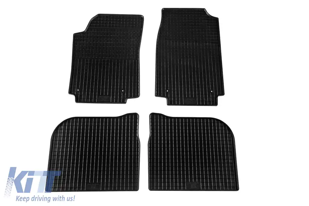 Mochete din cauciuc specifice, potrivite pentru Audi 100 1990-1994, A6 sedan, wagon 1994-1997, set de 4 piese, culoare neagră