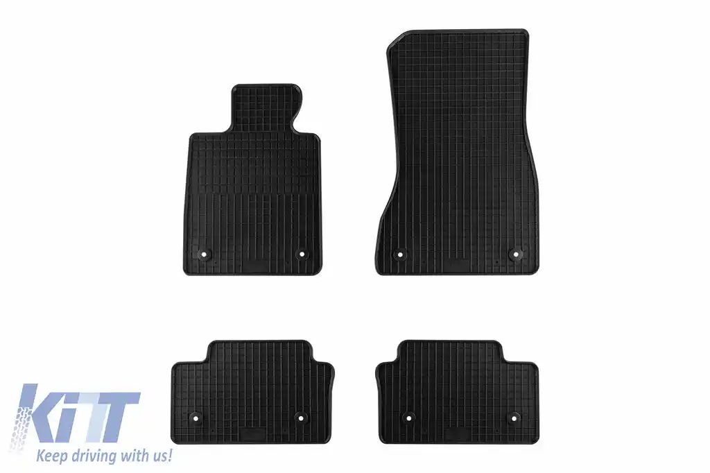 Mochete din cauciuc specifice, potrivite pentru BMW Seria 5 G60 sedan, G60-E, G61 wagon după 2023, set de 4 piese, culoare neagră-image-6213089