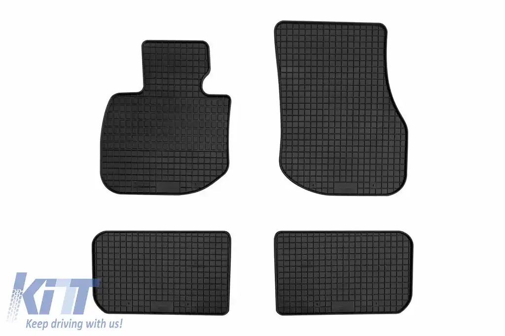 Mochete din cauciuc specifice, potrivite pentru BMW X1 U11, iX1 U12 după 2022, iX2 U10 după 2023, set de 4 piese, culoare neagră
