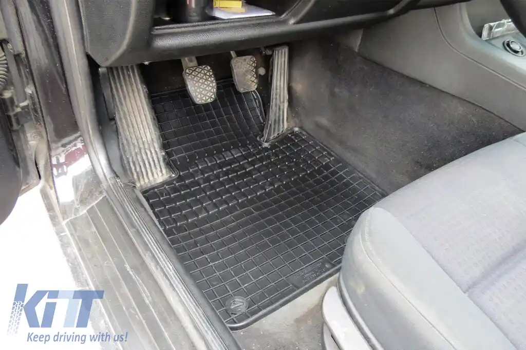 Mochete din cauciuc specifice, potrivite pentru BMW Seria 3 E36 sedan, break, coupe, compact 1991-1998, set de 4 piese, culoare neagră-image-6213161