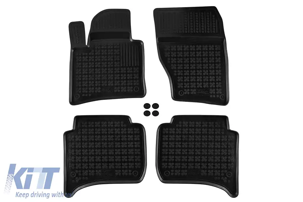 image-33-Mochete din cauciuc specifice, potrivite pentru VW Touareg, Porsche Cayenne 2010-2018, set de 4 piese, culoare neagră