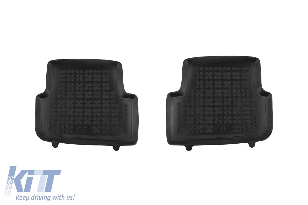Mochete din cauciuc specifice, potrivite pentru Volkswagen Taigo după 2021, set de 4 piese, culoare neagră-image-6213455