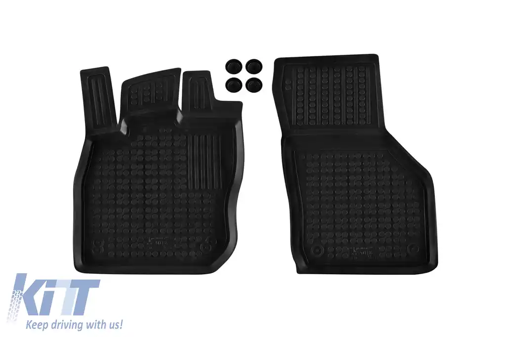 Mochete din cauciuc specifice, potrivite pentru Volkswagen Passat B9 break, ETSI, TDI, 2x4 după 2023, set de 4 piese, culoare neagră-image-6213457