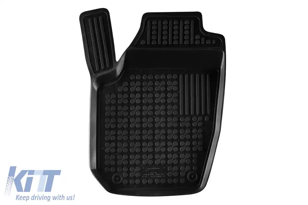 Mochete din cauciuc specifice, potrivite pentru Skoda Fabia 2007-2014, set de 4 piese, culoare neagră-image-6213498