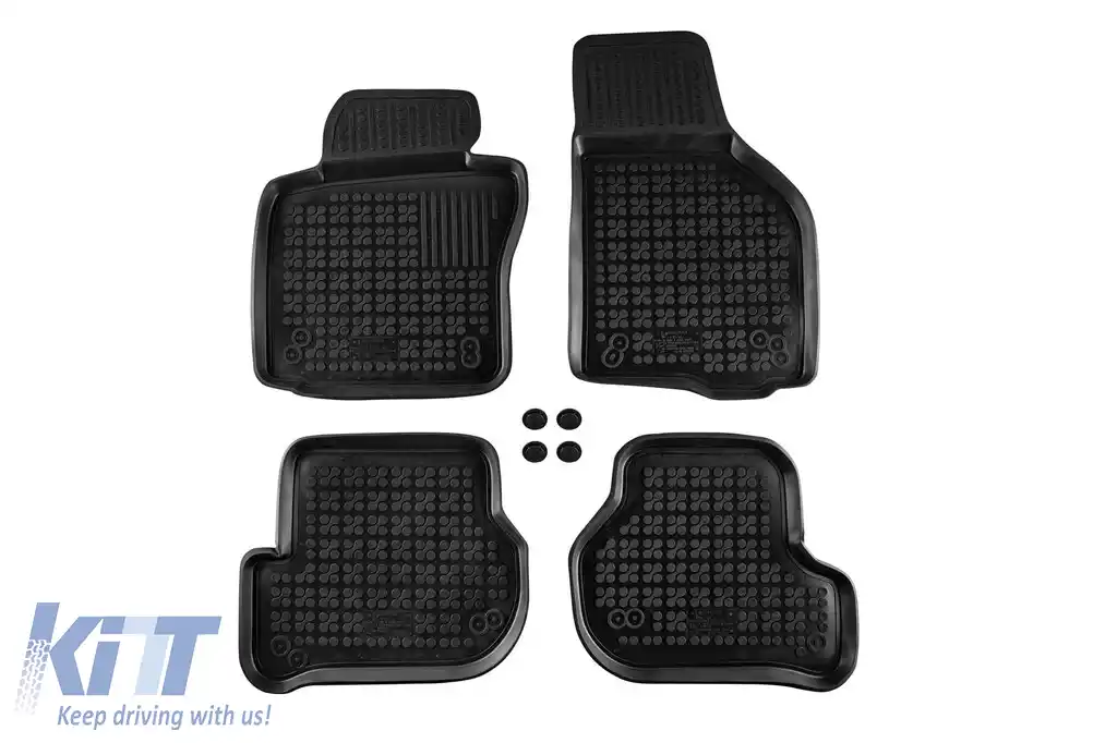 image-61-Mochete din cauciuc specifice, potrivite pentru Skoda Octavia 2004-2013, VW Golf V 2003-2009, Golf VI 2008-2013, Jetta 2005-2011, Scirocco 2008-2017, set de 4 piese, culoare neagră