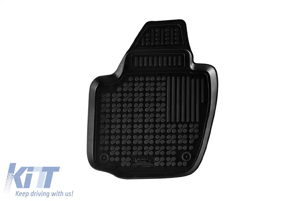 Mochete din cauciuc specifice, potrivite pentru Skoda Rapid, Seat Toledo 2012-2019, set de 4 piese, culoare neagră-image-6213516