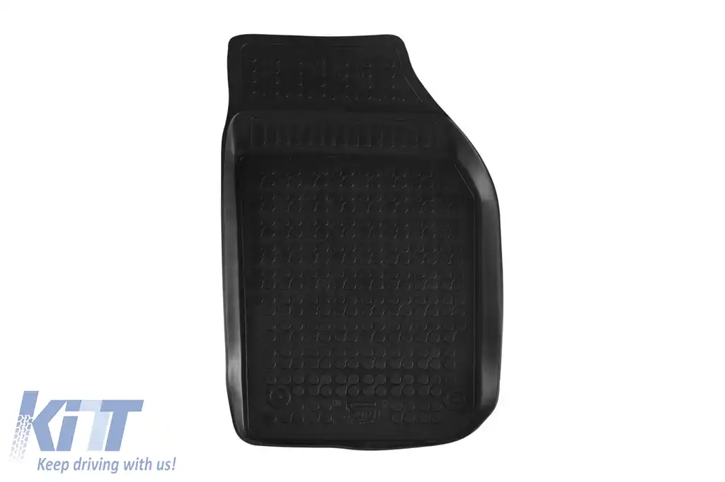 Mochete din cauciuc specifice, potrivite pentru Skoda Fabia după 2014, set de 4 piese, culoare neagră-image-6213529