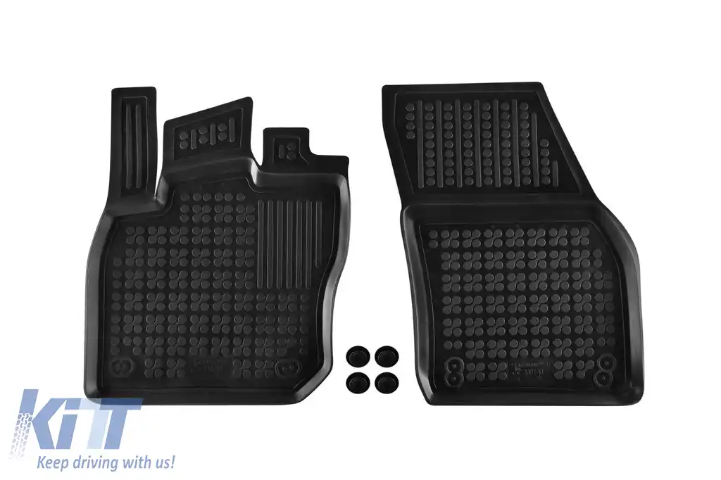 Mochete din cauciuc specifice, potrivite pentru Skoda Kodiaq după 2024, set de 4 piese, culoare neagră-image-6213581