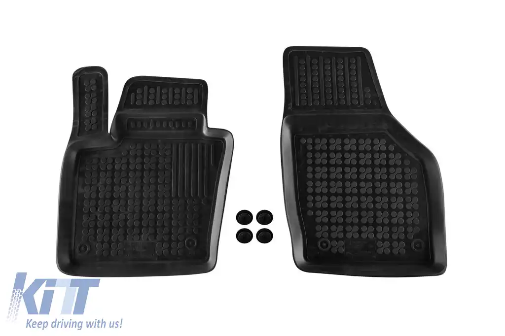 Mochete din cauciuc specifice, potrivite pentru Audi Q3 2011-2018, set de 4 piese, culoare neagră-image-6213662