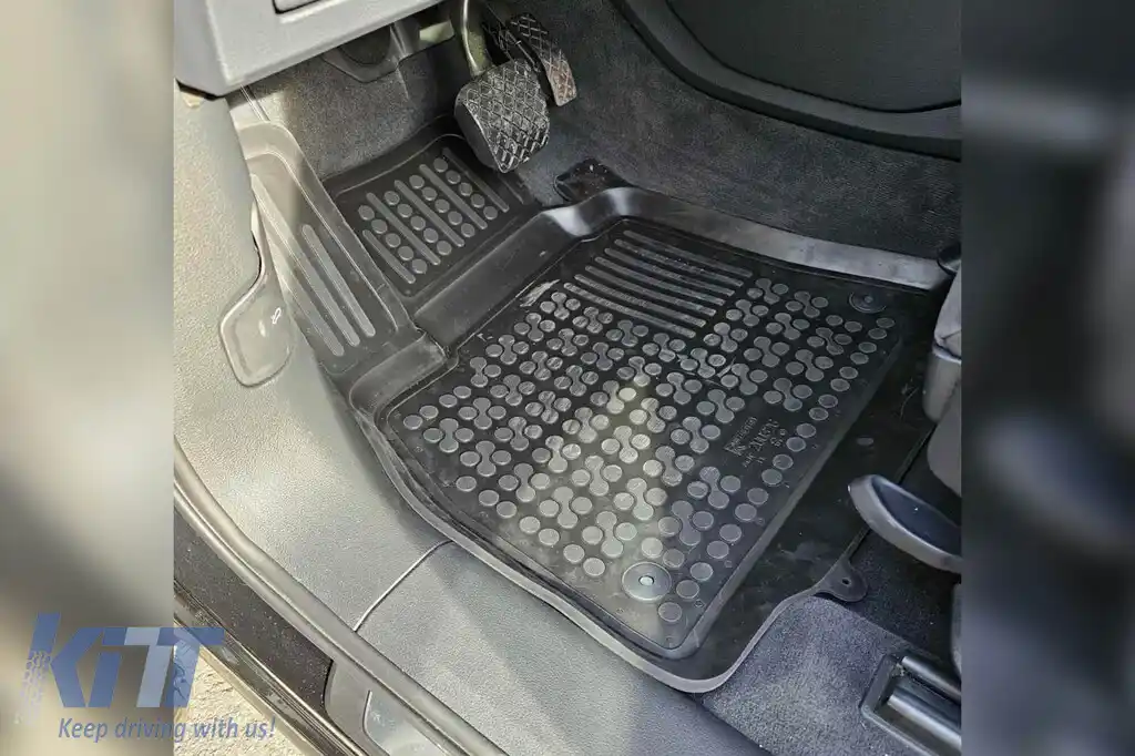 Mochete din cauciuc specifice, potrivite pentru Audi E-tron după 2018, set de 3 piese, culoare neagră-image-6213722