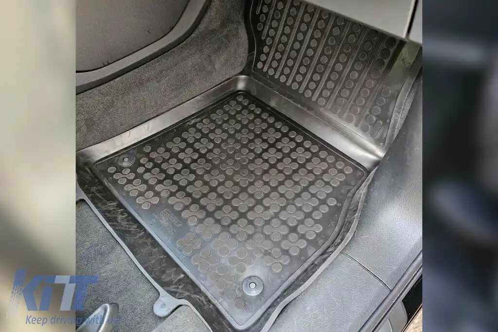 Mochete din cauciuc specifice, potrivite pentru Audi E-tron după 2018, set de 3 piese, culoare neagră-image-6213723