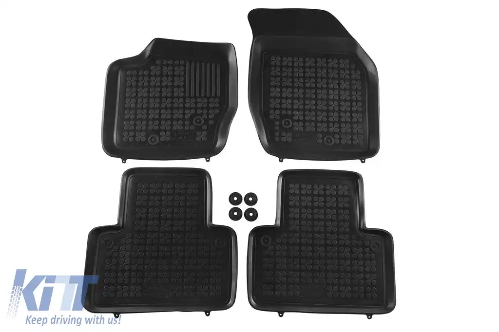 image-19-Mochete din cauciuc specifice, potrivite pentru Volvo XC90 2002-2014, set de 4 piese, culoare neagră