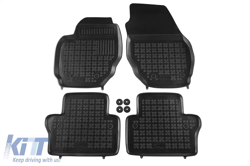 image-20-Mochete din cauciuc specifice, potrivite pentru Volvo V70, XC70 2007-2016, S80 2006-2016, set de 4 piese, culoare neagră