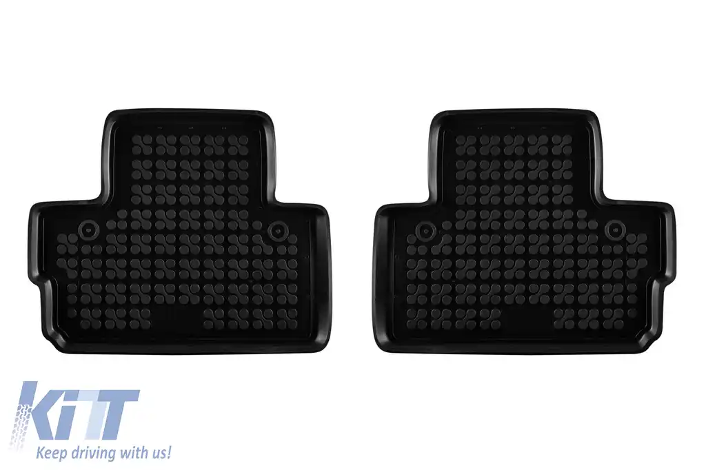 Mochete din cauciuc specifice, potrivite pentru Volvo C30 2006-2012, set de 4 piese, culoare neagră-image-6213755