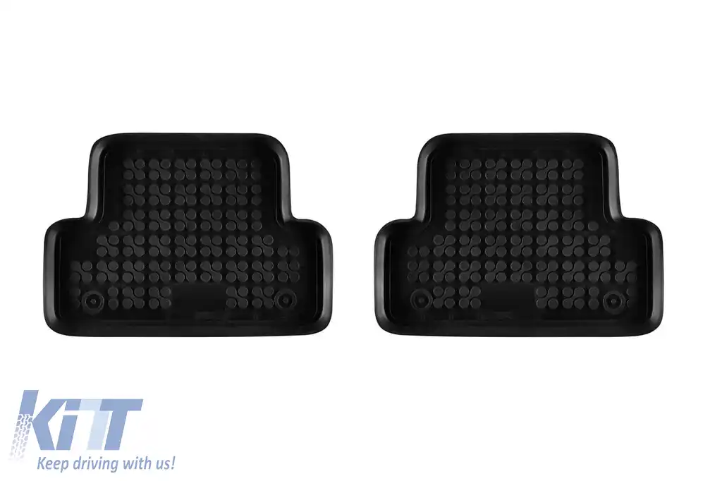 Mochete din cauciuc specifice, potrivite pentru Volvo V40 2012-2019, set de 4 piese, culoare neagră-image-6213764
