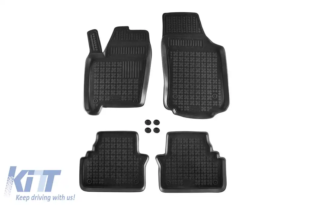 Mochete din cauciuc specifice, potrivite pentru Opel Meriva A 2003-2010, set de 4 piese, culoare neagră-image-6213819
