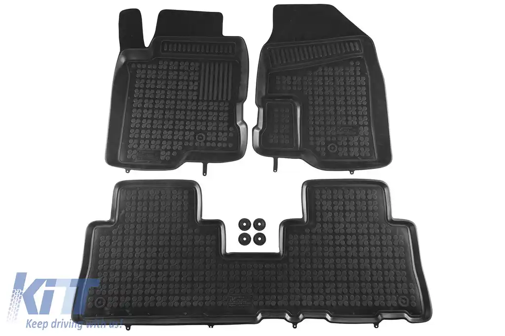 Mochete din cauciuc specifice, potrivite pentru Chevrolet Captiva, Opel Antara 2006-2015, set de 3 piese, culoare neagră-image-6213830
