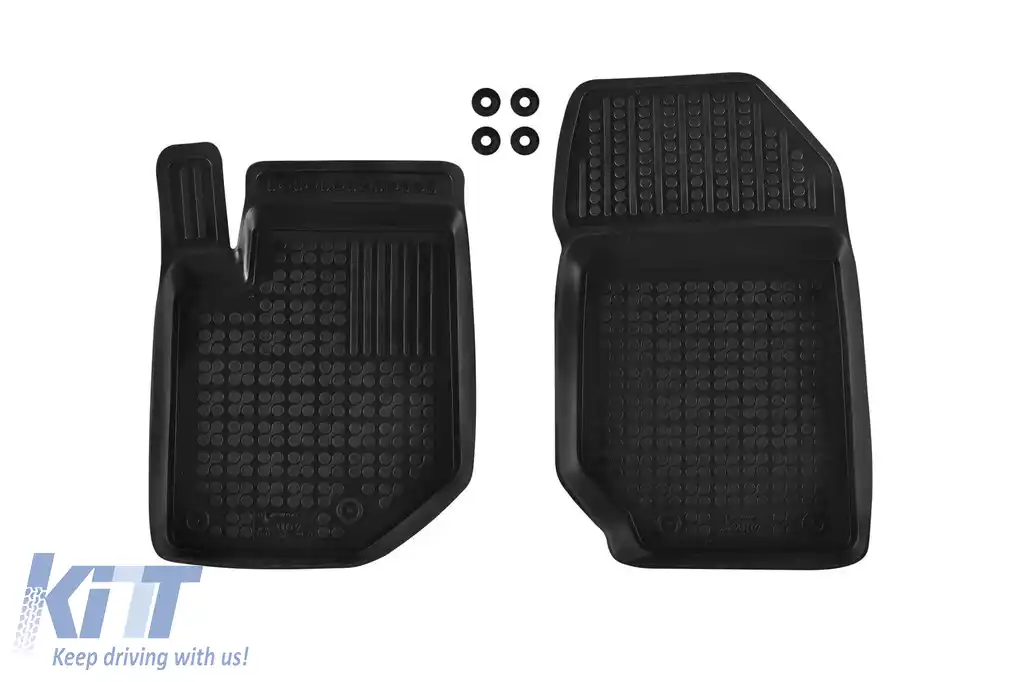 Mochete din cauciuc specifice, potrivite pentru Opel Corsa F, Peugeot 208 după 2019, set de 4 piese, culoare neagră-image-6213902