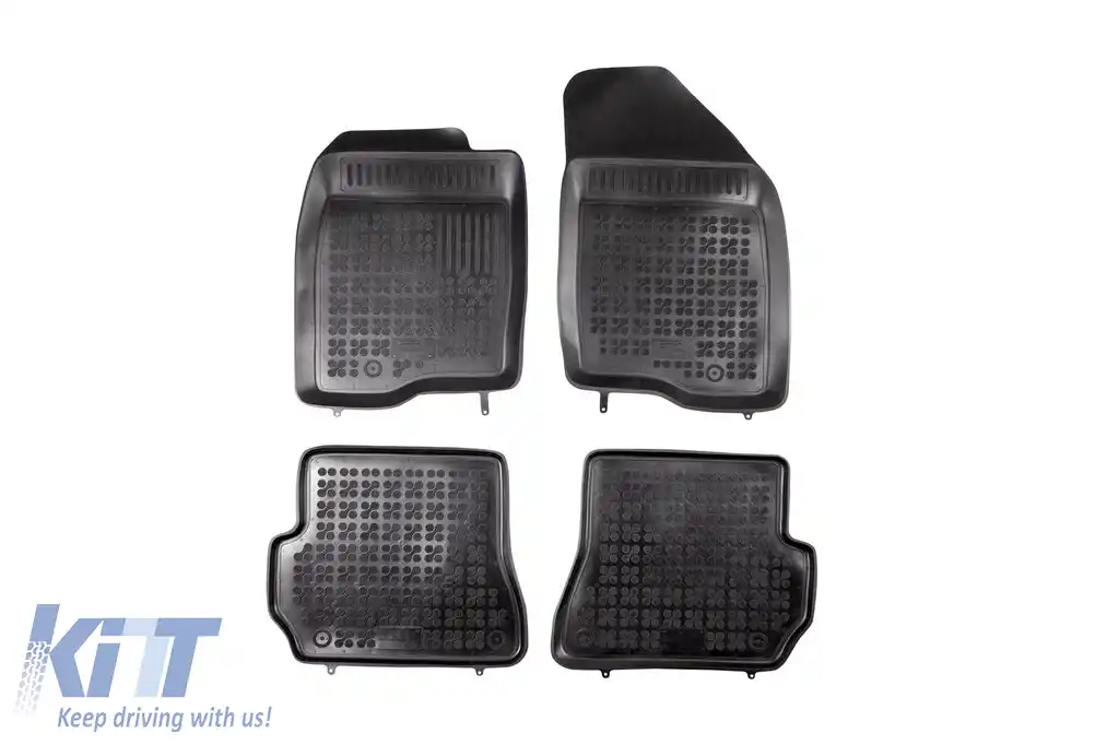 Mochete din cauciuc specifice, potrivite pentru Ford Fusion 2002-2005, set de 4 piese, culoare neagră