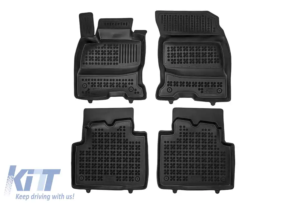 Mochete din cauciuc specifice, potrivite pentru Ford Kuga PHEV după 2019, set de 4 piese, culoare neagră