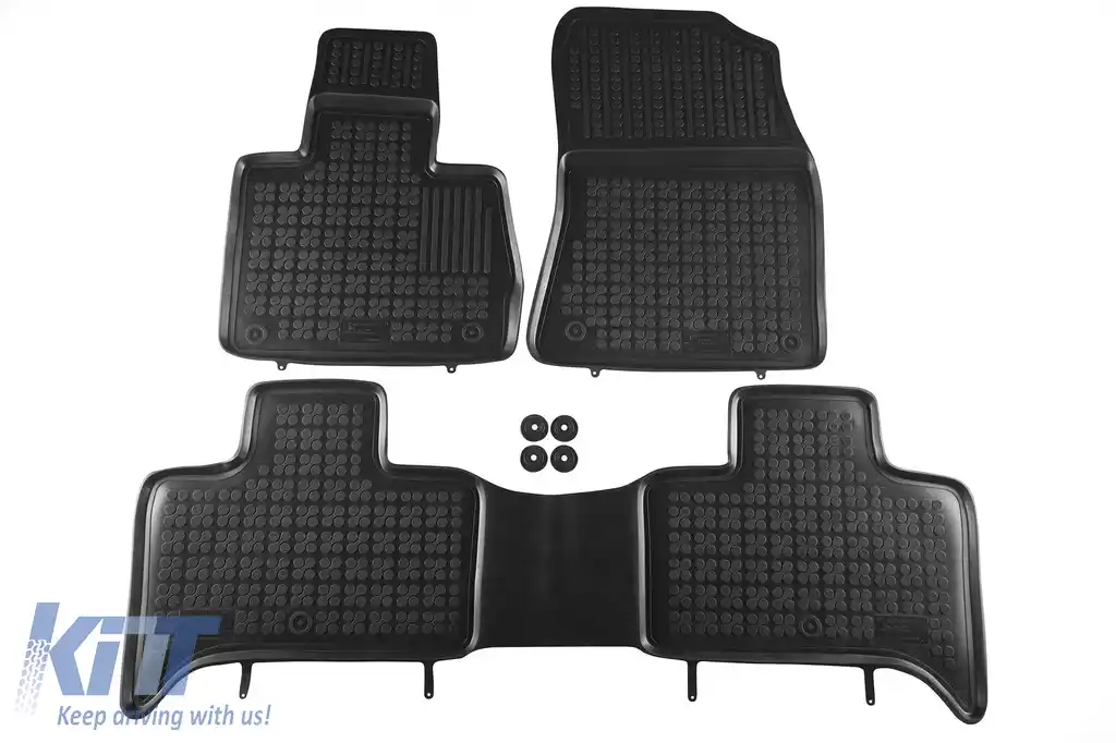 Mochete din cauciuc specifice, potrivite pentru BMW X5 E53 1999-2006, set de 3 piese, culoare neagră