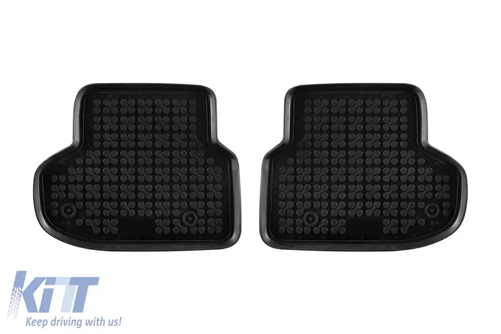 Mochete din cauciuc specifice, potrivite pentru BMW Seria 5 F10 sedan, F11 wagon 2013-2017, set de 4 piese, culoare neagră-image-6214229