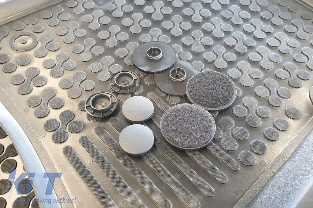 Mochete din cauciuc specifice, potrivite pentru BMW X5 F15 2013-2018, X6 F16 2014-2019, set de 3 piese, culoare neagră-image-6214242