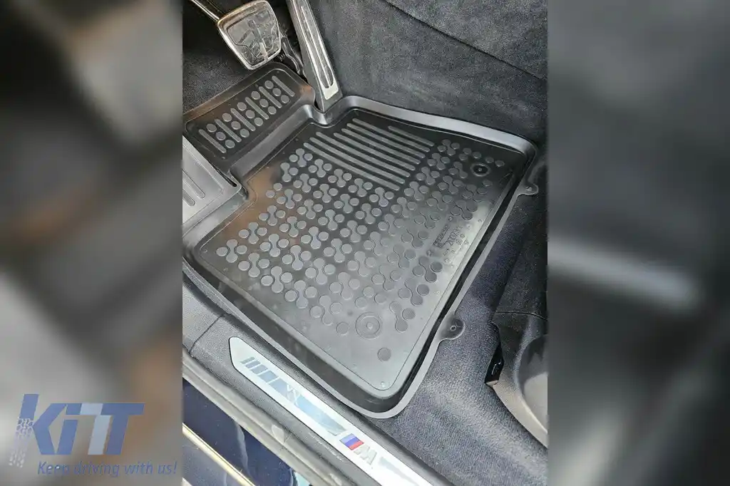 Mochete din cauciuc specifice, potrivite pentru BMW X5 G05 după 2018, set de 3 piese, culoare neagră-image-6214297